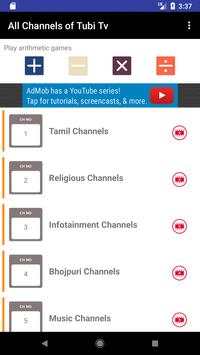 All Tubi Tv Channels screenshot 1