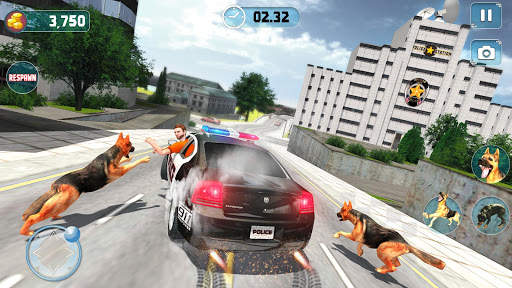 Police Dog Chasing: Crime City Simulator screenshot 13