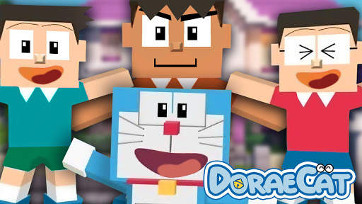 Doraecat Mod - The blue robot cat for Minecraft PE screenshot 2