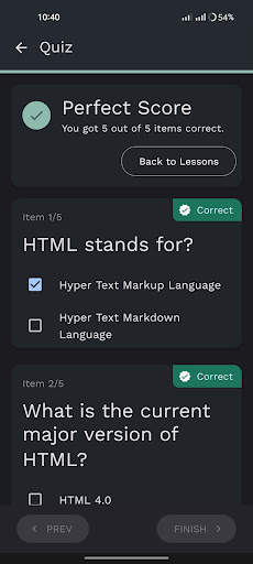 Learn HTML screenshot 6