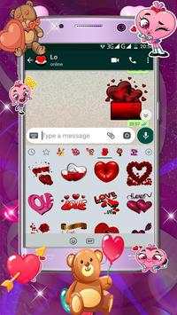 WAStickerApps - Stickers Love Kiss screenshot 4