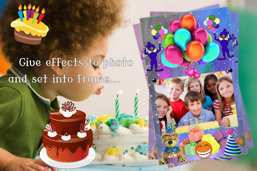 Birthday Photo Editor screenshot 1