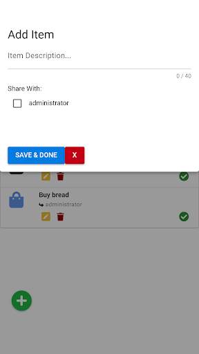 Family Shopping Manager: Sync your family shopping screenshot 5
