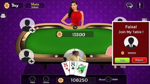 Teen Patti Multiplayer 8 تصوير الشاشة