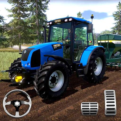 Farming Simulator - Big Tractor Farmer Driving 3D 1.13