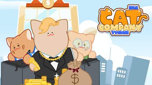 POP Cat Company : Idle Cat inc Tycoon Lovely Game screenshot 1