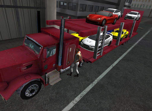 Car Transporter 3D Truck Sim screenshot 5