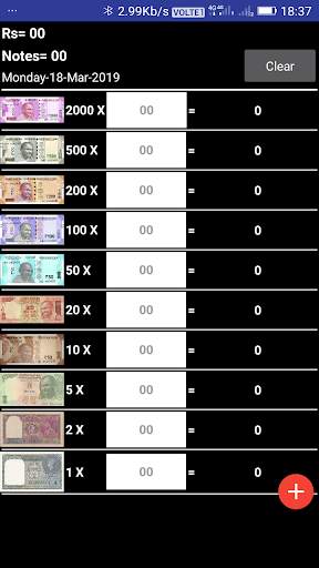 Indian Cash Calculator & Counter screenshot 1