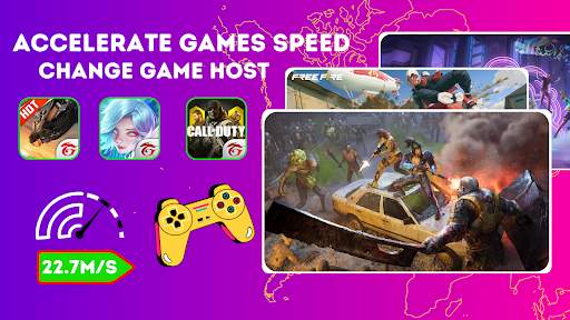 Action Vpn- Gaming & Gamer VPN screenshot 1