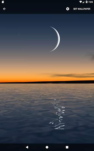 Moon Over Water Live Wallpaper screenshot 9