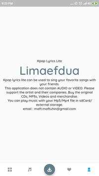 Kpop Lyrics Lite screenshot 6