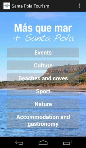 Santa Pola Tourism screenshot 1