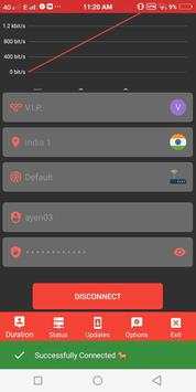 HasteVPN screenshot 2