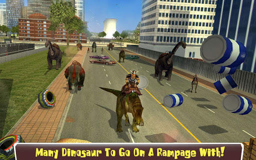 Dinosaur SIM: Urban Destroyer screenshot 2