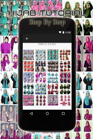 Hijab Tutorial Step By Step screenshot 1