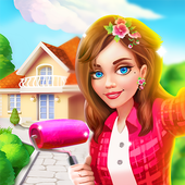 Princess House Decoration Fun Games icon