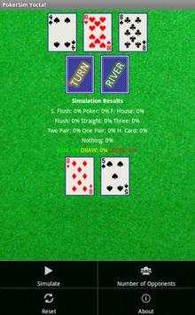 PokerSim Yocta! Lite screenshot 3
