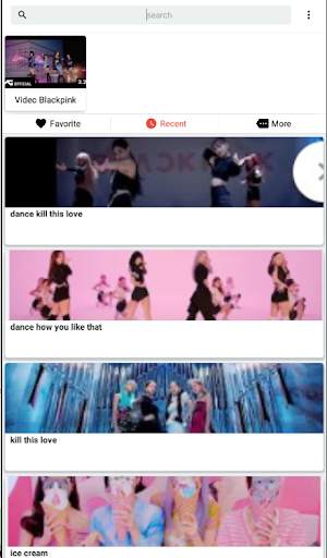 Video Blackpink screenshot 3