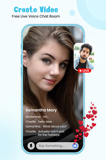 Hot Indian Girls Video Chat : Messenger Call Guide screenshot 2