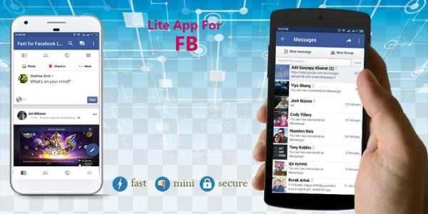 Lite app for fb screenshot 1
