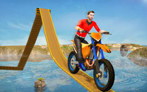Mega Bike Stunt: Racing Games screenshot 1