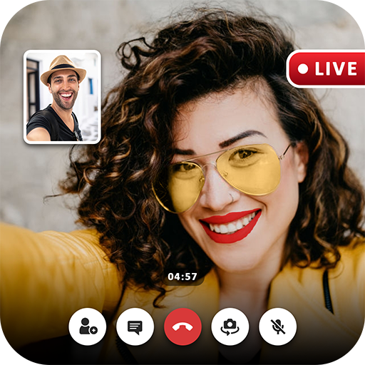 Random Girl Video Call &amp; Live Video Chat Guide icon