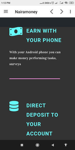 Nairamoney - Make money online in Nigeria app free स्क्रीनशॉट 1
