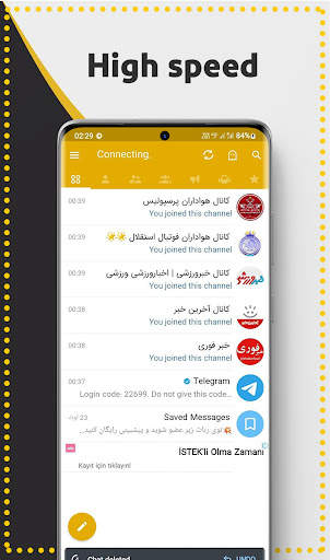 Mobogram Gold Messenger screenshot 2