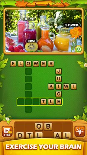 Word Cross Pics - Free Offline Word Games Puzzle screenshot 3