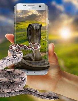 Cobra Snake attack on Phone Prank screenshot 2
