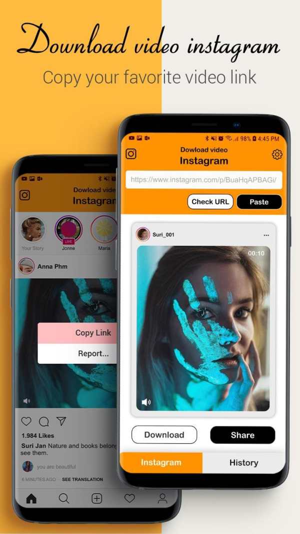 Download video on Instagram screenshot 2