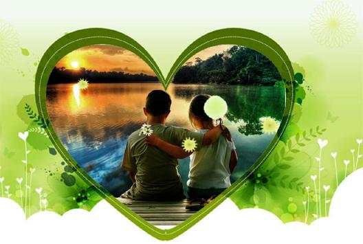 Photo Frames Flowers Love 2 تصوير الشاشة