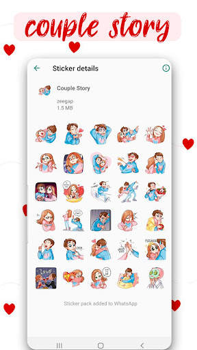love stickers for whatsapp screenshot 4