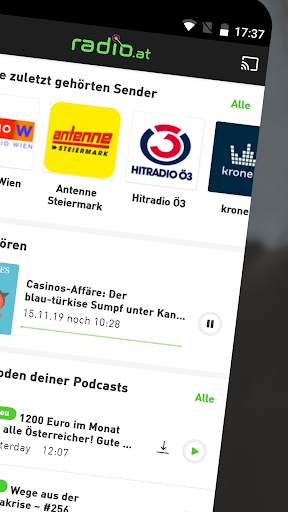 radio.at - Radio und Podcast screenshot 2
