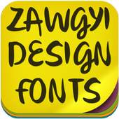 Zawgyi Design Font 1.2