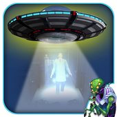 USA Army VS Alien UFO icon