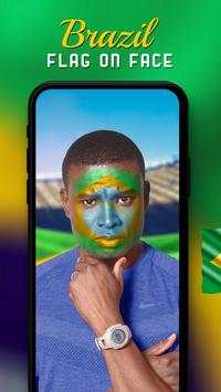 Brazil Flag Photo Editor 2018 1 تصوير الشاشة