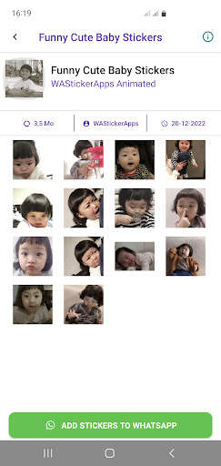 Animated Funny Cute Baby screenshot 5