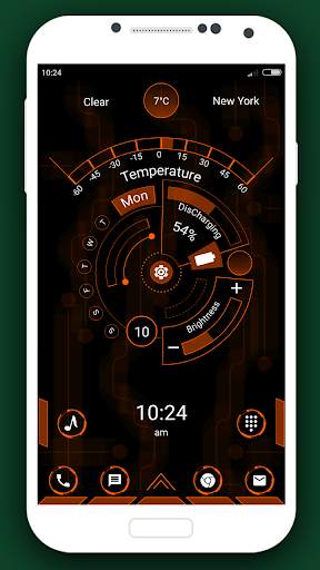 Advance Launcher - App lock, Hide App, hi-tech screenshot 8