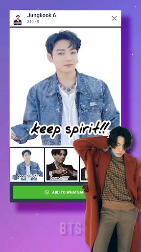 Jungkook BTS Stickers for WA screenshot 5