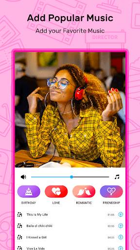 Photo video maker with music - Music Video Maker screenshot 3