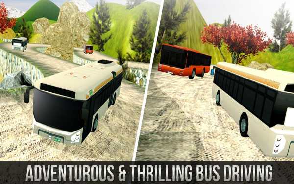 Off Road Bus Hill Climb Sim screenshot 5