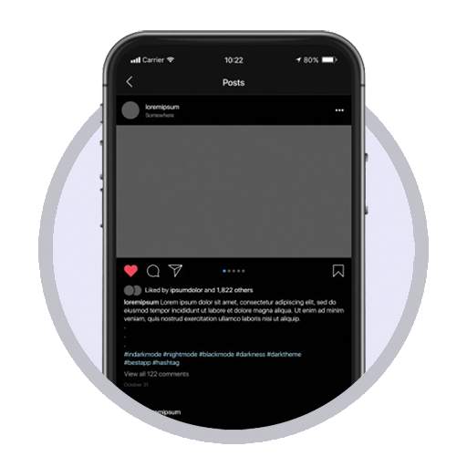 Dark Mode Theme for FaceBook 7.0