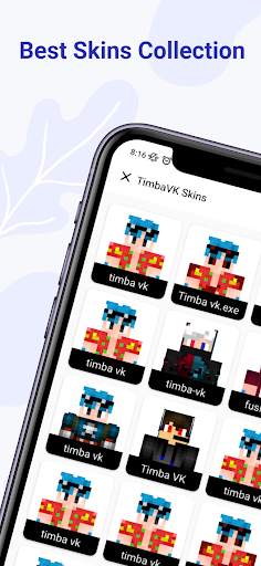 Timba Vk Skins for Minecraft screenshot 1