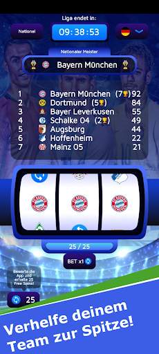 World Fan League - Fußball Klub mit meisten Fans screenshot 3