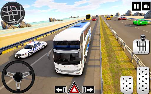 Coach Bus Driving - Bus Games screenshot 7