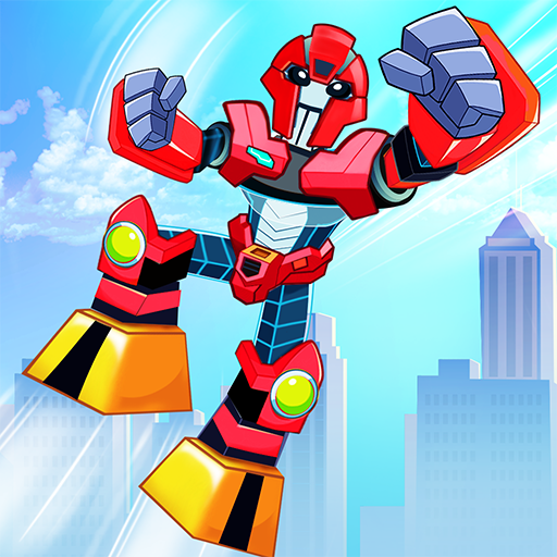 Super Hero Runner- Robot Games icon