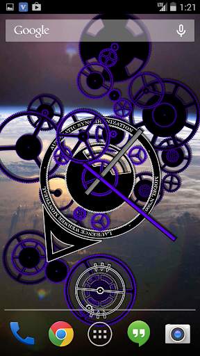 Hypno Clock Live Wallpaper screenshot 10