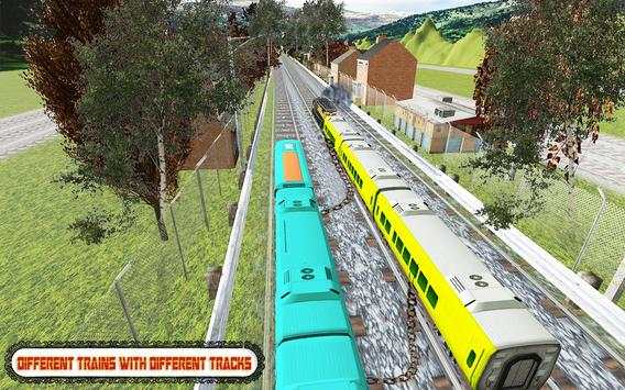 Crazy Subway Drive Chained Trains Racing Free Game screenshot 1