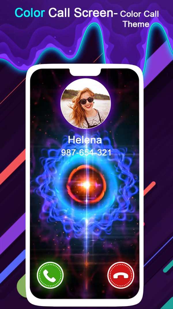 Color Call Screen - Color call Theme screenshot 1